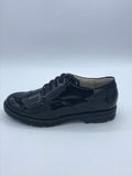 FRODDO CHARLIE 4130080-1 BLACK PATENT BROGUE LACE SHOE