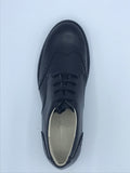 FRODDO CHARLIE 4130080 BLACK LEATHER BROGUE LACE SHOE 2023