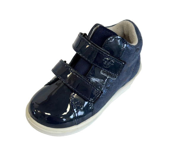 RICOSTA LAURY NAVY VELCRO  WATERPROOF ANKLE BOOT
