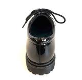 TERM BAILEY BLACK PATENT LEATHER LACE SHOE
