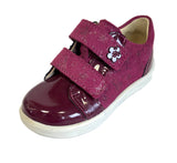 RICOSTA JASMINE FUSCHIA PATENT/ SUEDE TRAINER