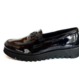 HUSH PUPPIES FRANCIS CHUNKY CHAIN PATENT LOAFER