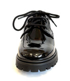 TERM BAILEY BLACK PATENT LEATHER LACE SHOE