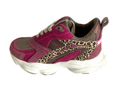 SHOESME FUSCHIA LACE TRAINER LW25W006-F