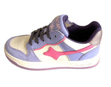 SHOESME NO25W015-D LILAC/PINK LACE/ZIP TRAINER