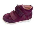 RICOSTA SINI PLUM VELCRO  WATERPROOF ANKLE BOOT