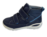 RICOSTA SKIP NAVY HI TOP WATERPROOF ANKLE BOOT