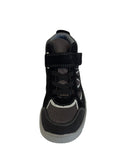 RICOSTA ACTIVE BLACK/GREY/GREEN HI TOP WATERPROOF ANKLE BOOT
