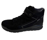 RICOSTA DENNIS BLACK HI TOP WATERPROOF ANKLE BOOT