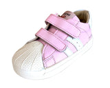 SHOESME BN25S001-A PINK/WHITE VELCRO TRAINER