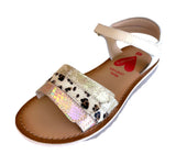 SHOESME CA24S034-A PINK PRINT SANDAL