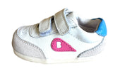 BOBUX STEP UP CHAMP CHALK WHITE/PINK/LEMONADE TRAINER