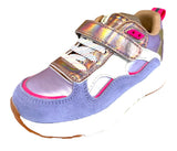 SHOESME GO BANANAS LILAC/GOLD/PINK TRAINER GB26SO17-C