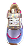 SHOESME GO BANANAS LILAC/GOLD/PINK TRAINER GB26SO17-C