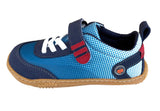 RICOSTA QNUFFS BAREFOOT FITCHE OCEAN/ADRIATIC BLUE TRAINER