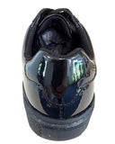 HUSH PUPPIES EVELYN BLACK PATENT LACE