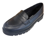 HUSH PUPPIES HAZEL CHUNKY LEATHER LOAFER