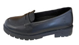 HUSH PUPPIES HAZEL CHUNKY LEATHER LOAFER