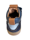 FRODDO 2110134-2 DARK BLUE/TAN ROSARIO DOUBLE VELCRO HI TOP