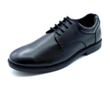 HUSH PUPPIES TIM CLASSIC BLACK LEATHER LACE
