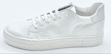 BOBELL NISSAN WHITE /SILVER LEATHER TRAINER